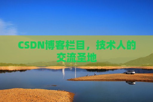 CSDN博客栏目，技术人的交流圣地